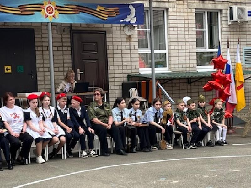 Парад дошкольных войск, посвященный 80 годовщине праздника Великой Победы