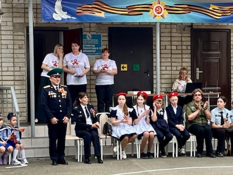 Парад дошкольных войск, посвященный 80 годовщине праздника Великой Победы
