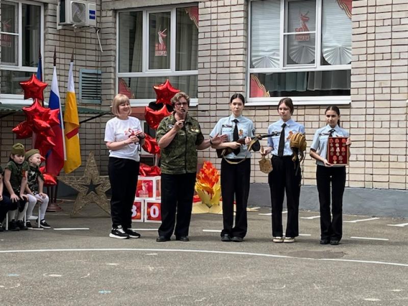 Парад дошкольных войск, посвященный 80 годовщине праздника Великой Победы