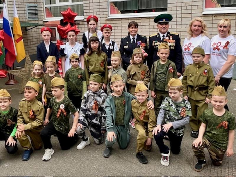 Парад дошкольных войск, посвященный 80 годовщине праздника Великой Победы