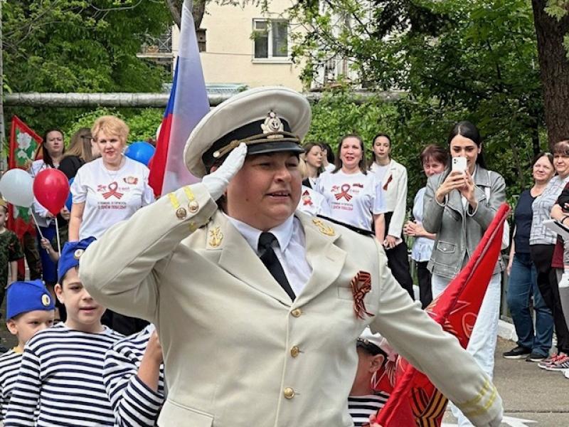 Парад дошкольных войск, посвященный 80 годовщине праздника Великой Победы