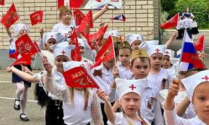 Парад дошкольных войск,  посвященный 80-летию со Дня Победы в Великой Отечественной Войне
